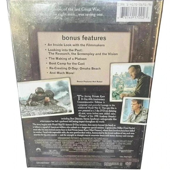 Saving Private Ryan - Tom Hanks D-Day 60th Anniversary Commemorative DVD… - Picture 4 of 4